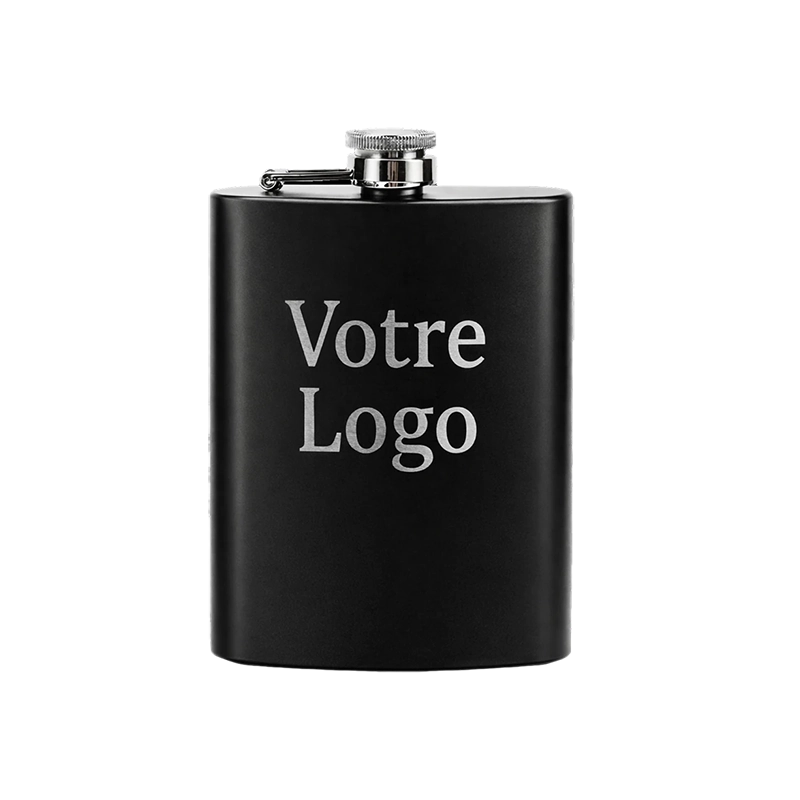 Flasque gravée personnalisée – 237 ml