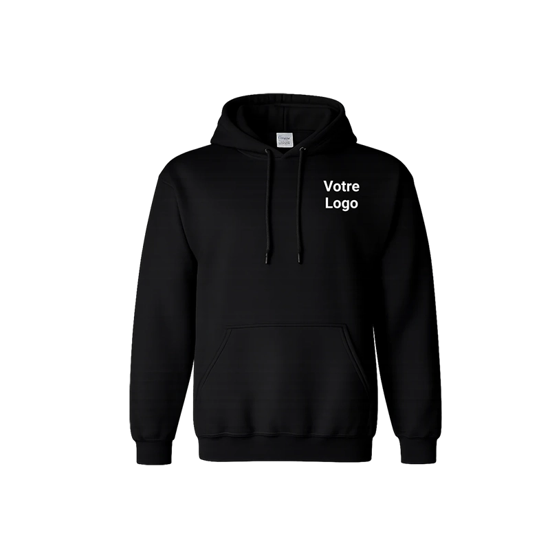 Hoodie Gildan 18500  –  Robuste et durable