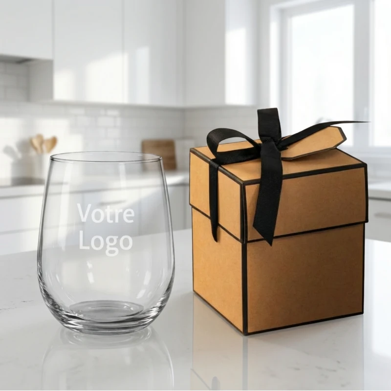 Verre à vin sans pied personnalisé (480 ml)