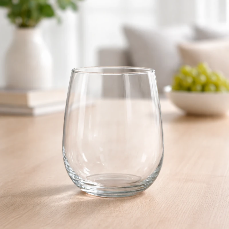 Verre à vin sans pied personnalisé (480 ml) – Image 3